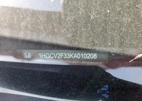 2019 Honda Accord Sport from USA, damaged, VIN 1HGCV2F33KA010208
